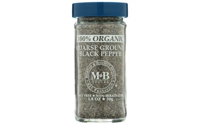Morton & Bassett - Organic Coarse Black Pepper