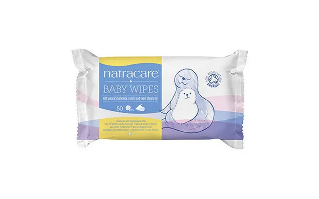 Natracare - Baby Wipes With Organic Chamomile Apricot And Sweet Almond Oil