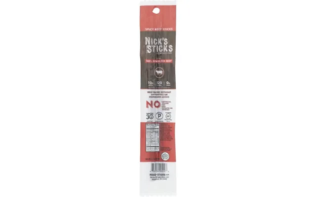 Nicks Sticks - Snack Beef Stx Spcy Grass