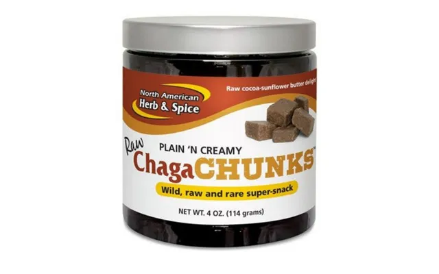 North American Herb & Spice, Chagachunks Plain 'n Creamy - Nondairy, 4 Oz