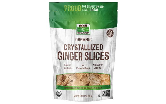 Now Foods - Ginger Slices Crystallized