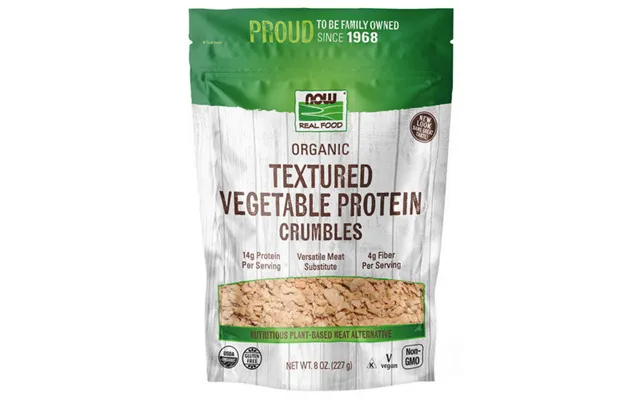 Now Foods - Textured Soy Protein Granules-certified Organic