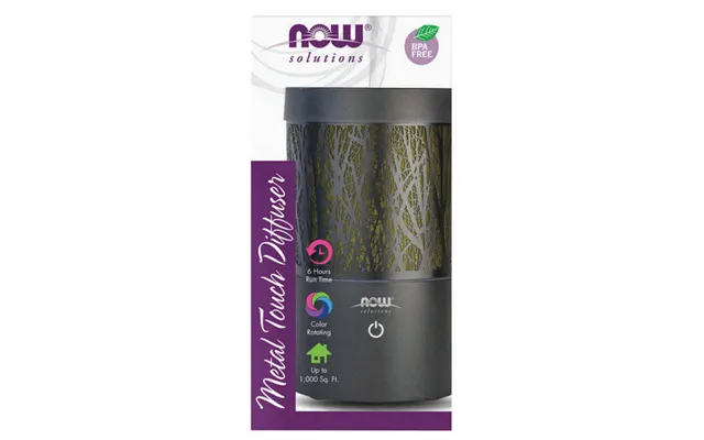 Now Foods - Ultrasonic Metal Touch Oil Diffuser