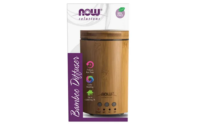Now Foods - Ultrasonic Real Bamboo Diffuser