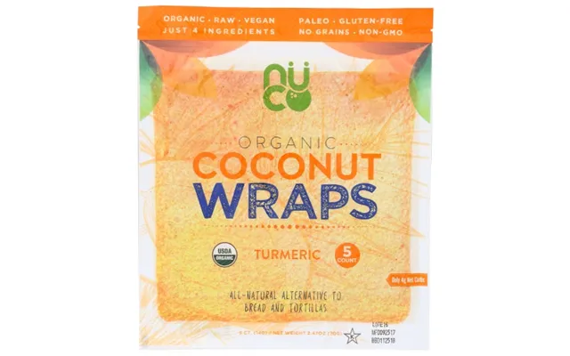 Nuco - Wrap Ccnut Turmeric Org