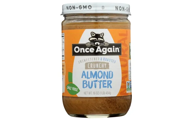 Once Again - Almond Butter Unsweetened And Roasted Crunchy