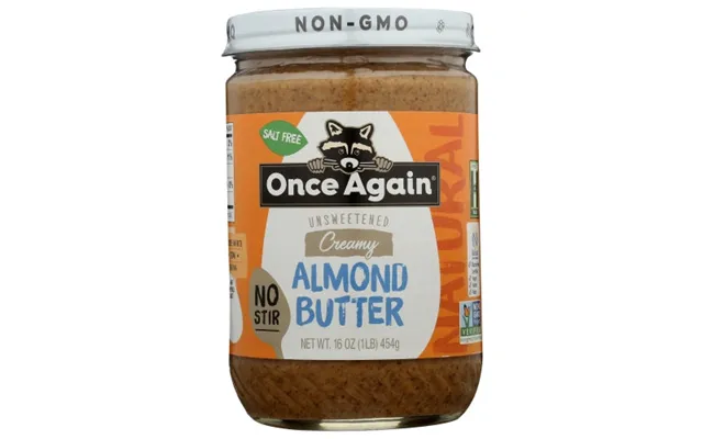 Once Again - American No Stir Classic Creamy Almond Butter