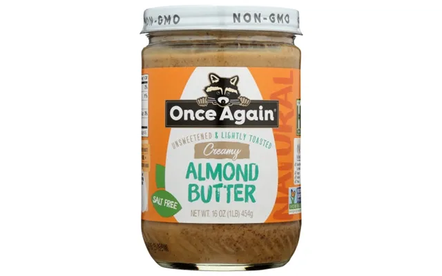 Once Again - No Stir Lightly Toasted Creamy Almond Butter
