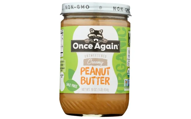 Once Again - Organic Peanut Butter Creamy Unsweetened Salt Free