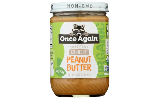 Once Again - Organic Peanut Butter Salt Free Crunchy