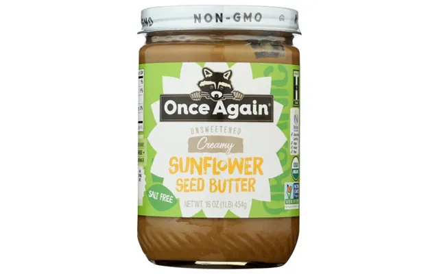 Once Again - Sunflower Seed Butter Creamy Unsweetened