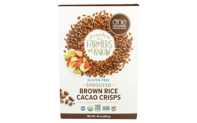 One Degree - Sprouted Brown Rice Cacao Crisps