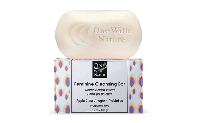 One With Nature - Down There Feminine Cleansing Bar Soap Fragrance Free