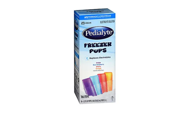 Pedialyte - Electrolyte Solution Freezer Pops Assorted Flavors