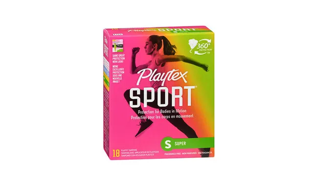 Playtex - Sport Plastic Applicator Tampons Super