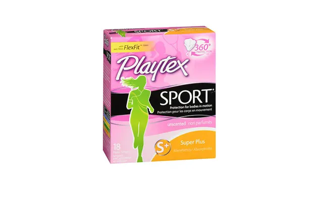 Playtex - Sport Tampons With Flex Fit Technology Super Plus Unscented