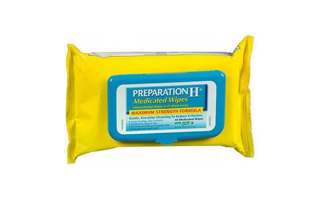 Preparation H - Medicated Hemorrhoidal Wipes With Witch Hazel And Aloe Maximum Strength