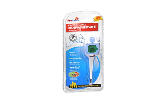Pro Check - 8 Second Flexible Dishwasher Safe Thermometer