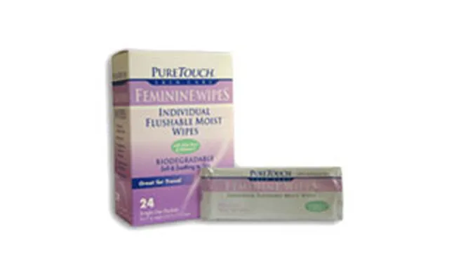 Pure Touch Skin Care - Feminine Wipes Flushable