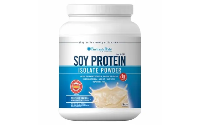 Puritan's Pride - Soy Protein Isolate Powder Vanilla