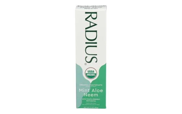 Radius - Organic Toothpaste Mint Aloe Neem