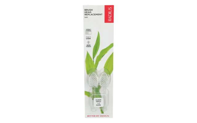 Radius - Toothbrush Replacement Heads Soft