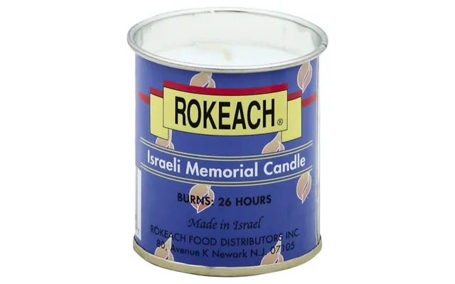 Rokeach - Candle Tumbler Yahrzeit