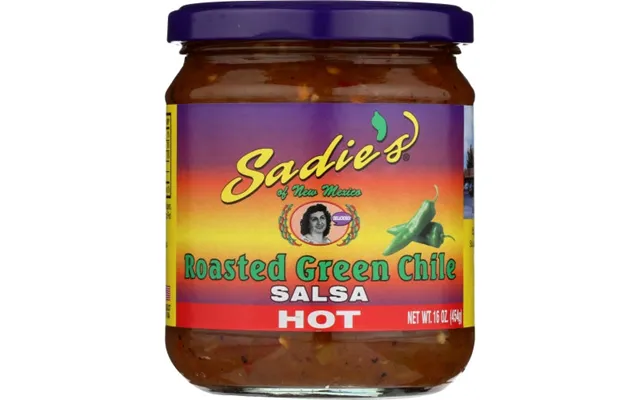 Sadie - Roasted Green Chile Hot Salsa