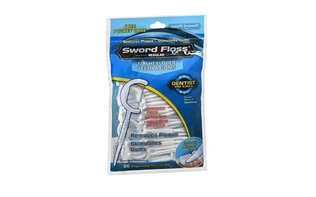 Salonpas - Sword Floss Disposable Floss Picks Regular
