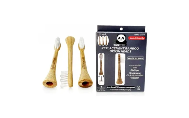 Senzacare - Senzabamboo Replacement Bamboo Brush Heads