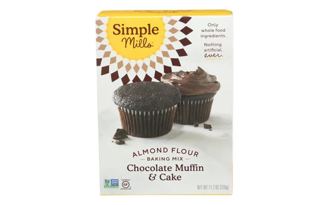 Simple Mills - Almond Flour Muffin And Cake Baking Mix Gluten Free Chocolate