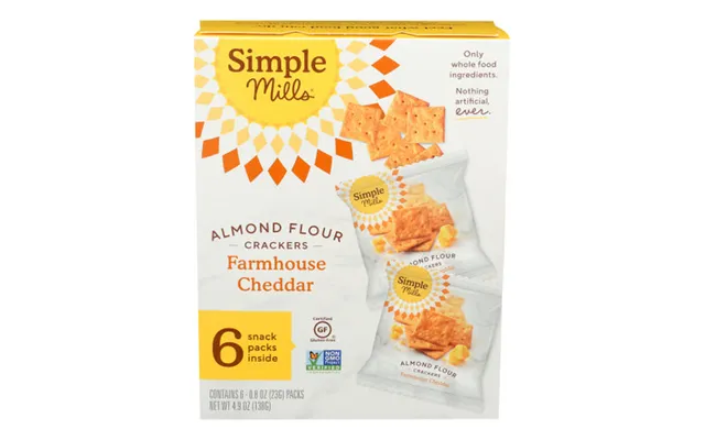Simple Mills - Farmhouse Cheddar Crackers