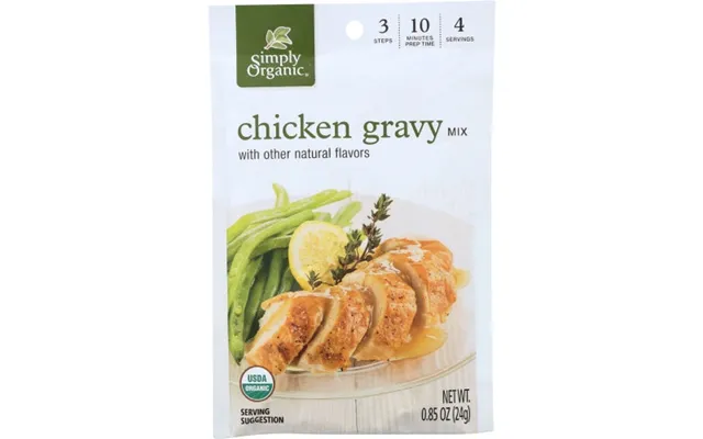 Simply Organic - Organic Chicken Flavored Gravy Mix