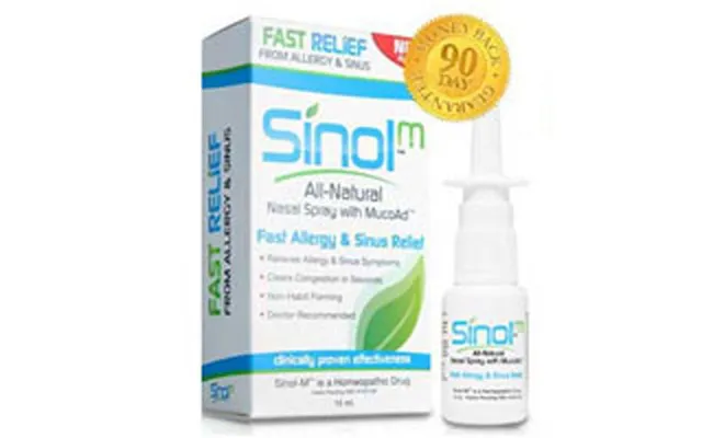Sinol - Sinolm All-natural Nasal Spray Fast Allergy And Sinus Relief