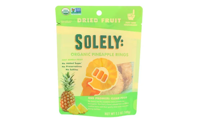 Solely - Fruit Dried Pineapple Org