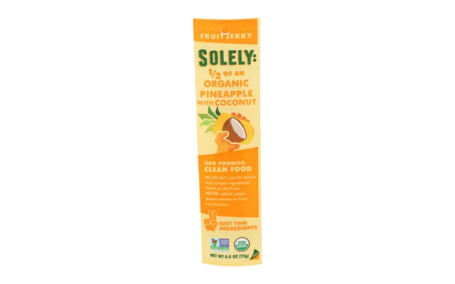 Solely - Fruit Jerky Pineapple Coconut