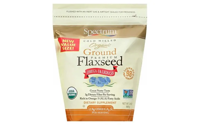 Spectrum Essentials - Organic Cold Milled Ground Premium Flaxseed
