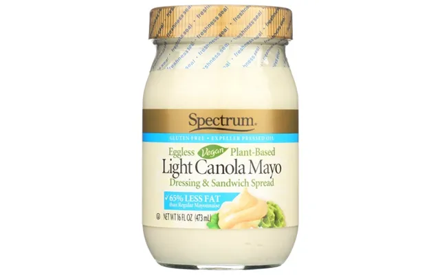 Spectrum Naturals - Naturals Mayo Eggless Vegan Light Canola