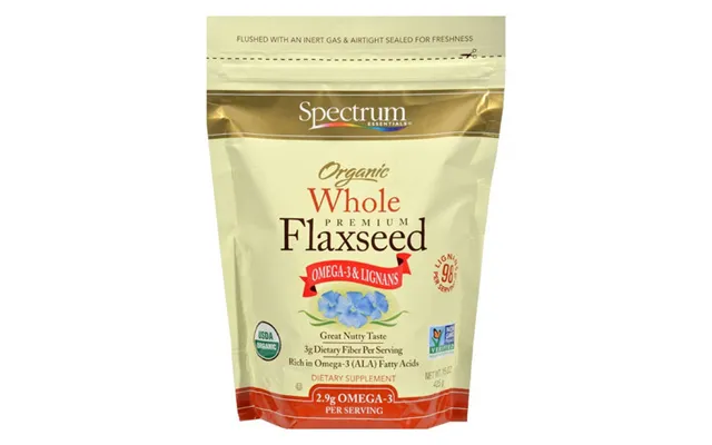 Spectrum Oils - Organic Whole Premium Flaxseed
