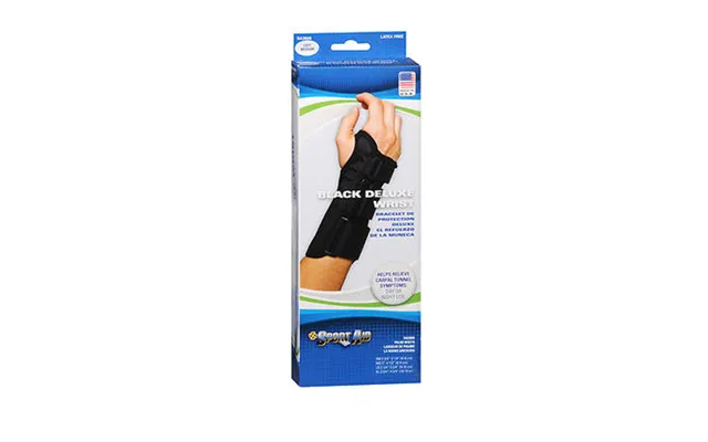 Sport Aid - Black Deluxe Wrist Left Medium