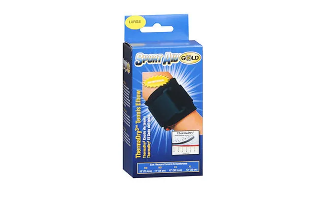 Sport Aid - Gold Thermadry3 Tennis Elbow Large