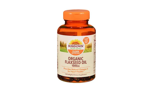 Sundown Naturals - Organic Flaxseed Oil