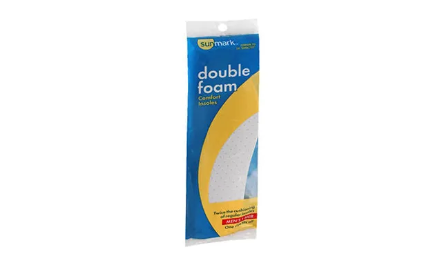 Sunmark - Double Foam Comfort Insoles Mens