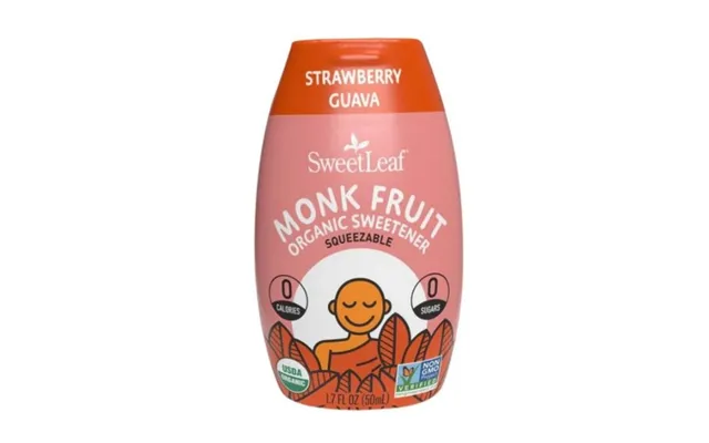 Sweetleaf Stevia - Organic Monk Fruit Strawberry Guava Water Enhancer