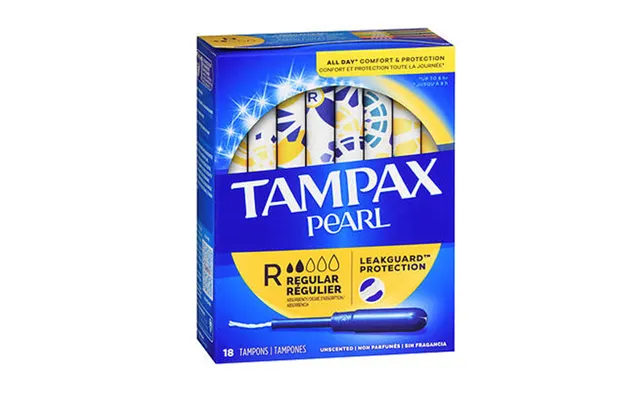 Tampax - Pearl Tampons Regular Absorbency Unscented