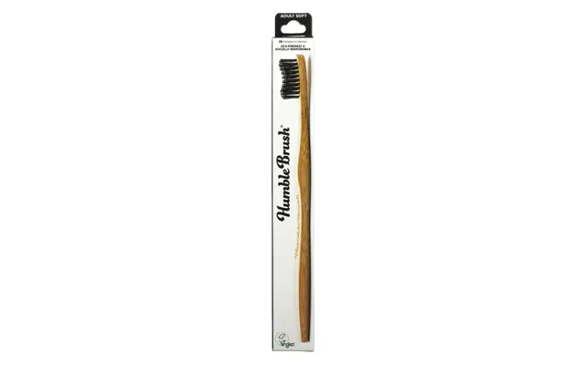 The Humble Co - Adult Bamboo Toothbrush Black Soft