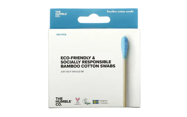 The Humble Co - Cotton Swabs Blue