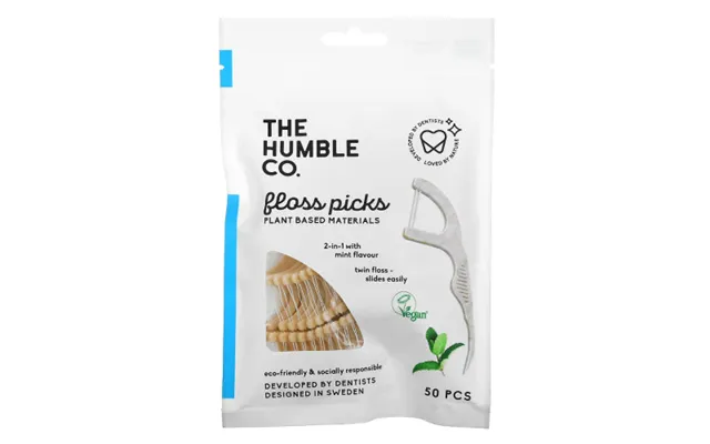 The Humble Co - Dental Floss Picks Mint