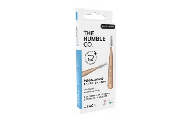 The Humble Co - Interdental Brush Standard 0.60mm Blue