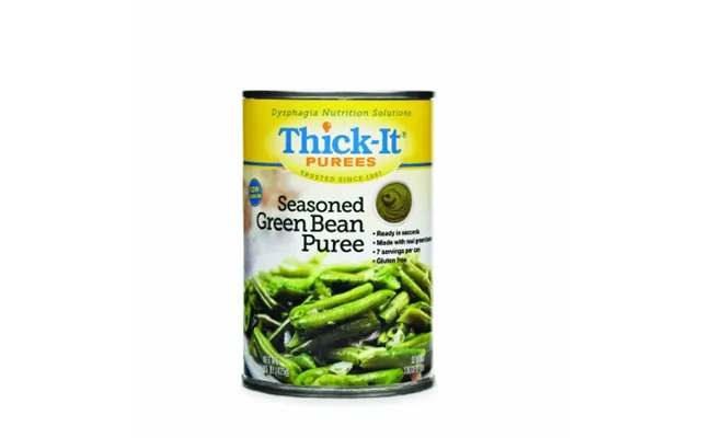 Thick-it - Puree Thick-it 15 Oz. Container Can Seasoned Green Bean Flavor Ready To Use Puree Consistency